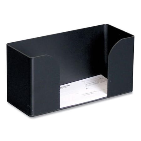 Compasion 5 x 4 x 9.75 in. Deposit Slips Forms Holder Tray, Black - ABS Plastic CO3215597